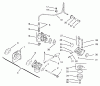 Toro 72050 (265-H) - 265-H Lawn and Garden Tractor, 2000 (200000001-200999999) Ersatzteile FUEL SYSTEM #1