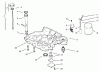 Toro 72050 (265-H) - 265-H Lawn and Garden Tractor, 2000 (200000001-200999999) Ersatzteile OIL PAN/LUBRICATION #2