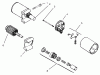 Toro 72050 (265-H) - 265-H Lawn and Garden Tractor, 2000 (200000001-200999999) Ersatzteile STARTING SYSTEM #2