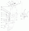 Toro 72051 (265-H) - 265-H Lawn and Garden Tractor, 2001 (210000001-210999999) Ersatzteile NO MOW IN REVERSE (NMIR) ASSEMBLY