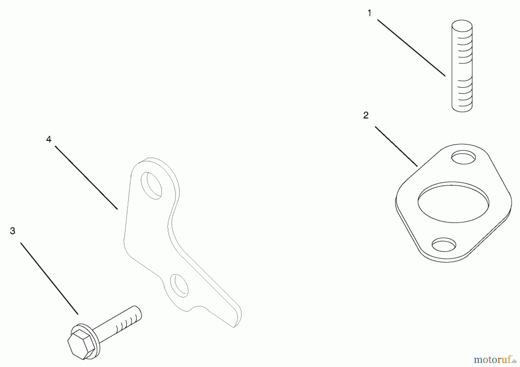 Toro Neu Mowers, Lawn & Garden Tractor Seite 1 72072 (266-HE) - Toro 266-HE Lawn and Garden Tractor, 2002 (220000001-220999999) EXHAUST ASSEMBLY KOHLER MODELS CV460S-26505 AND CV460S-26506