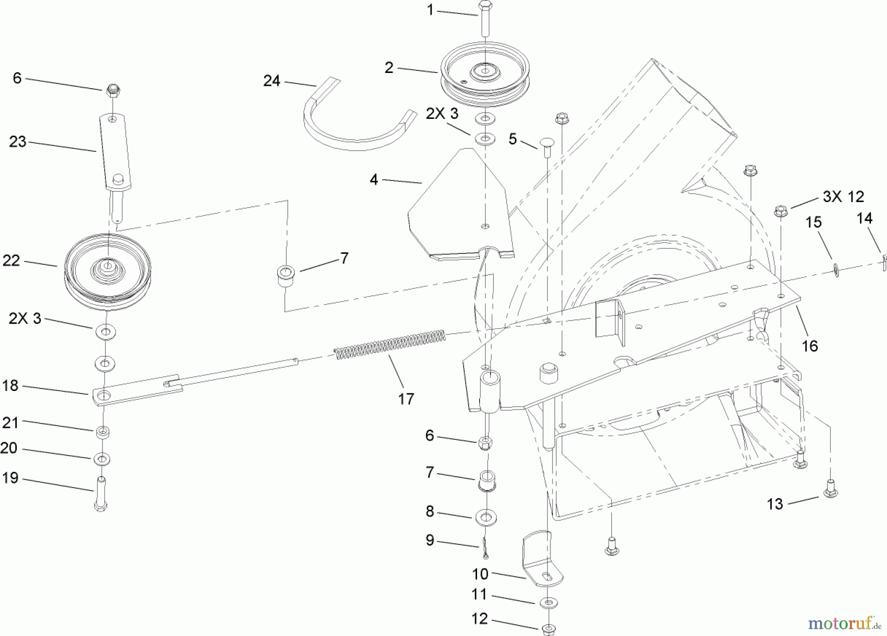 Toro Neu Accessories, Mower 79166 - Toro 48