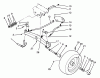 Toro 72060 (244-5) - 244-5 Yard Tractor, 1993 (3900001-3999999) Ersatzteile FRONT AXLE ASSEMBLY