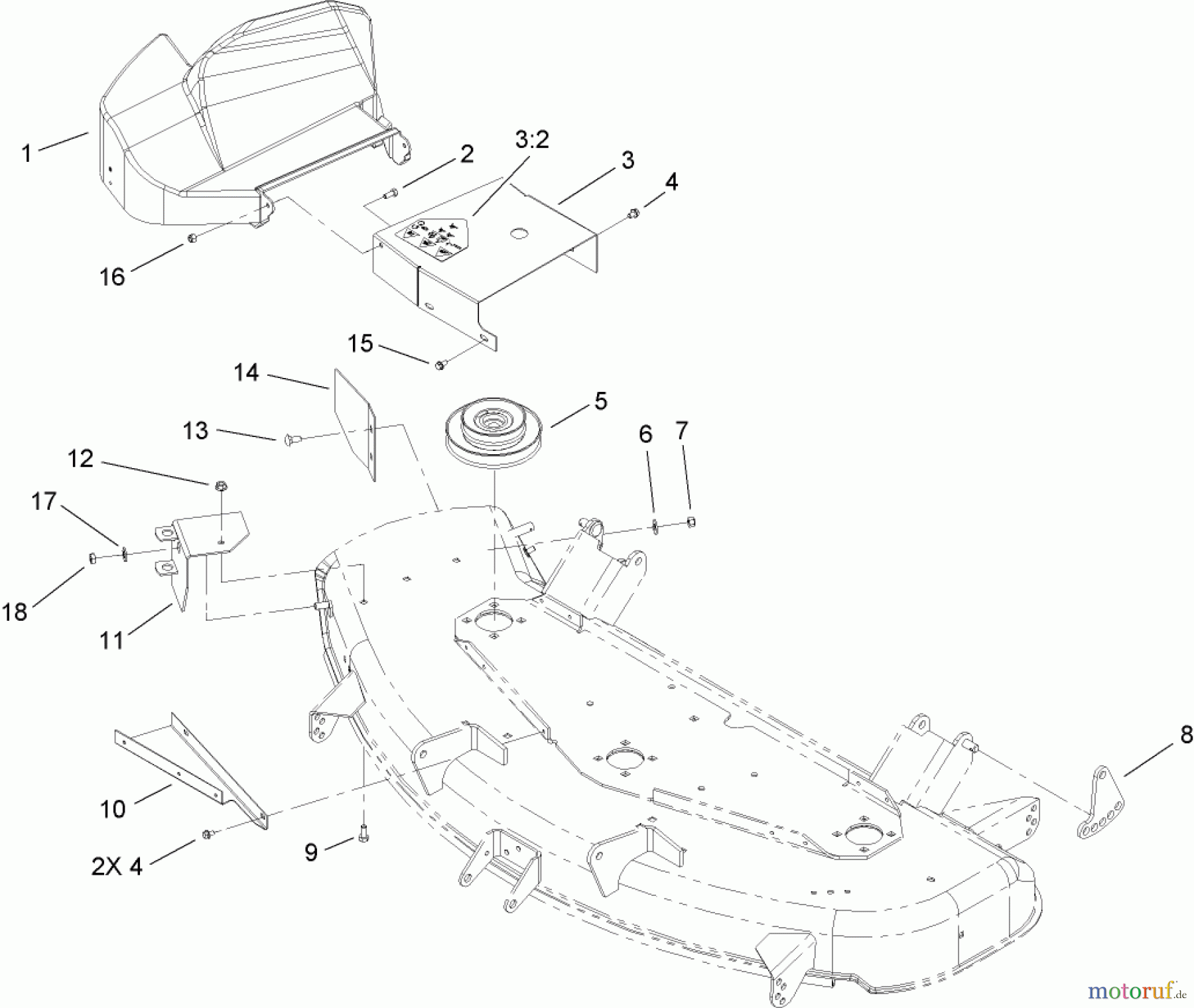  Toro Neu Accessories, Mower 79167 - Toro 48