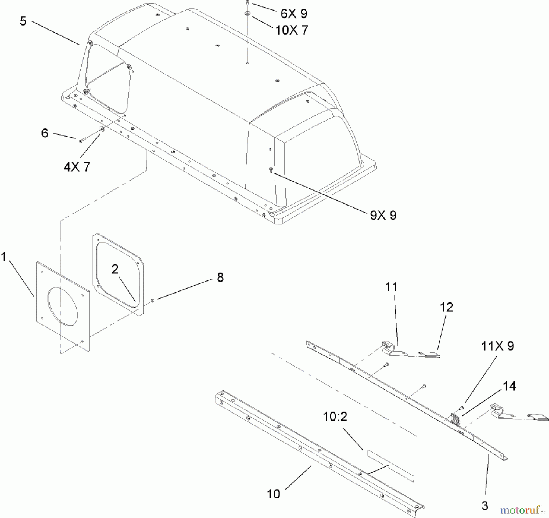 Toro Neu Accessories, Mower 79171 - Toro 48