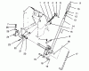 Toro 72081 (246-H) - 246-H Yard Tractor, 1993 (3900001-3999999) Ersatzteile LIFT BAR LINKAGE ASSEMBLY