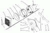 Toro 72085 (267-H) - 267-H Lawn and Garden Tractor, 1996 (6900001-6999999) Ersatzteile AIR INTAKE/FILTRATION