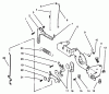 Toro 72085 (267-H) - 267-H Lawn and Garden Tractor, 1996 (6900001-6999999) Ersatzteile ENGINE CONTROLS
