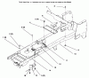 Toro 72085 (267-H) - 267-H Lawn and Garden Tractor, 1996 (6900001-6999999) Ersatzteile FRAME