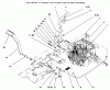 Toro 72085 (267-H) - 267-H Lawn and Garden Tractor, 1996 (6900001-6999999) Ersatzteile HYDRO BRAKE