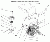 Toro 72085 (267-H) - 267-H Lawn and Garden Tractor, 1996 (6900001-6999999) Ersatzteile HYDRO TRANSAXLE