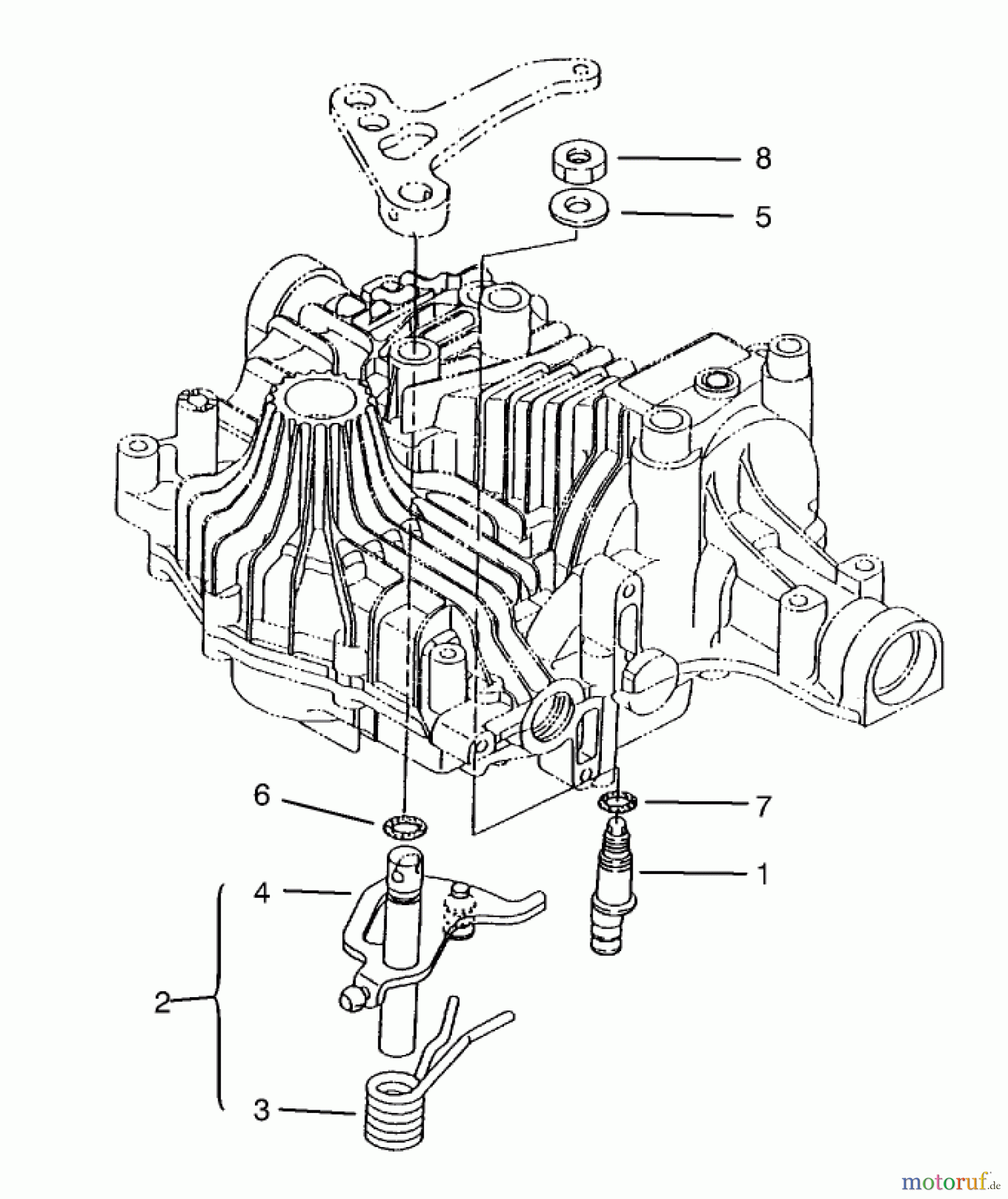 Toro Neu Mowers, Lawn & Garden Tractor Seite 1 72085 (267-H) - Toro 267-H Lawn and Garden Tractor, 1998 (8900400-8999999) N-CENTERING