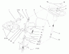 Toro 72085 (267-H) - 267-H Lawn and Garden Tractor, 1998 (8900400-8999999) Ersatzteile STEERING WHEEL AND TILT