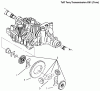 Toro 72086 (268-H) - 268-H Lawn and Garden Tractor, 1999 (9900001-9999999) Ersatzteile DIFFERENTIAL GEAR