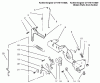 Toro 72086 (268-H) - 268-H Lawn and Garden Tractor, 1999 (9900001-9999999) Ersatzteile ENGINE CONTROLS