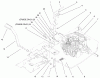 Toro 72086 (268-H) - 268-H Lawn and Garden Tractor, 1999 (9900001-9999999) Ersatzteile HYDRO BRAKE ASSEMBLY