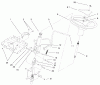 Toro 72086 (268-H) - 268-H Lawn and Garden Tractor, 1999 (9900001-9999999) Ersatzteile STEERING WHEEL & TILT ASSEMBLY