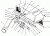 Toro 79200 - 38" Rear Bagger, 1994 (49000001-49999999) Ersatzteile COVER & CHUTE ASSEMBLY