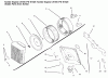 Toro 72107 (268-HE) - 268-HE Lawn and Garden Tractor, 2000 (200000001-200999999) Ersatzteile AIR INTAKE/FILTRATION