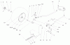 Toro 72107 (268-HE) - 268-HE Lawn and Garden Tractor, 2000 (200000001-200999999) Ersatzteile FRONT AXLE ASSEMBLY
