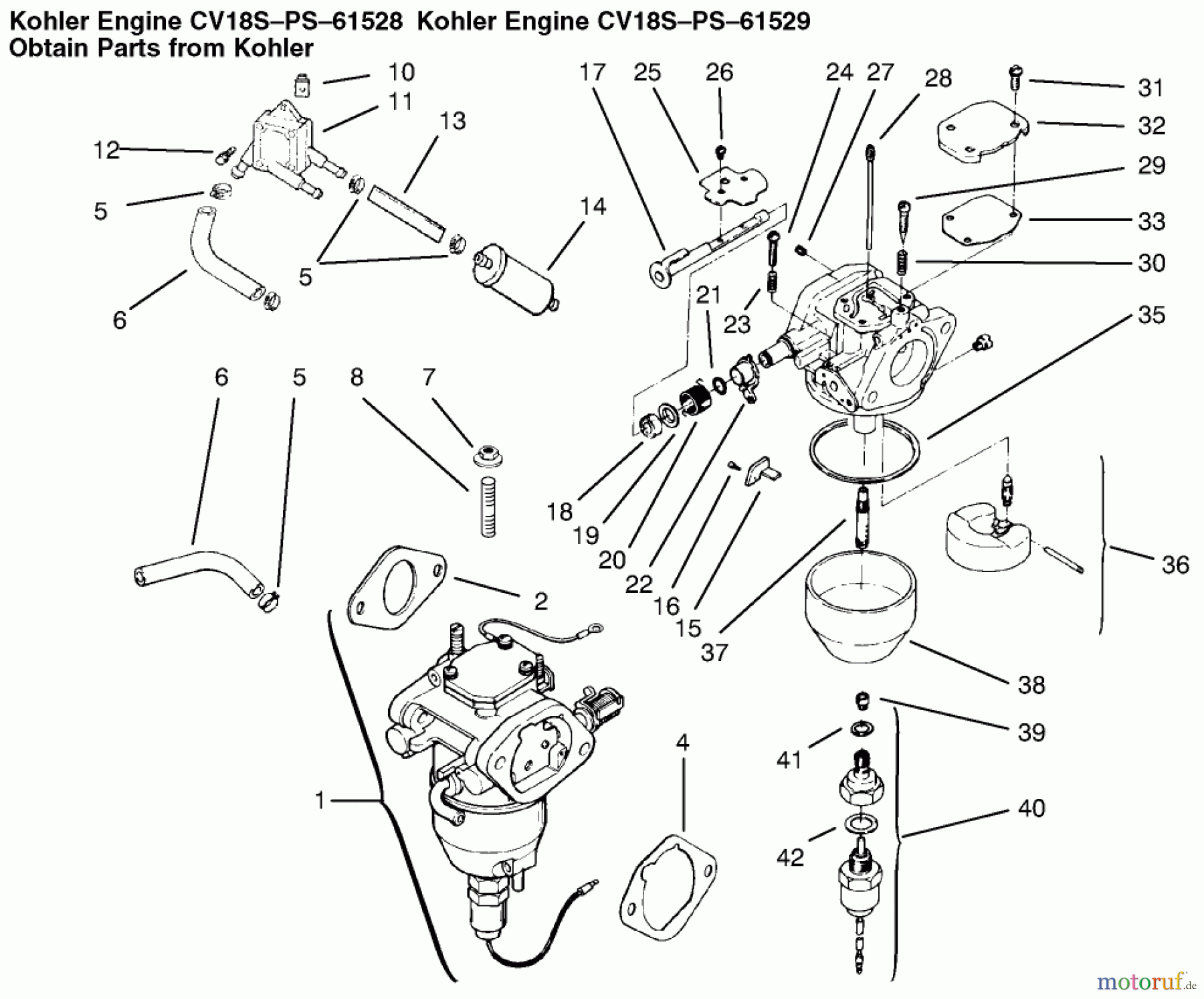  Toro Neu Mowers, Lawn & Garden Tractor Seite 1 72107 (268-HE) - Toro 268-HE Lawn and Garden Tractor, 2000 (200000001-200999999) FUEL SYSTEM