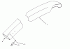Toro 79201 - Easy Twin 42"/48" Vacuum Bagger, 1993 (39000001-39999999) Ersatzteile CHUTE ASSEMBLY