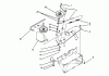 Toro 79201 - Easy Twin 42"/48" Vacuum Bagger, 1993 (39000001-39999999) Ersatzteile PULLEY & BELT ASSEMBLY