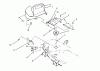 Toro 79201 - Easy Twin 42"/48" Vacuum Bagger, 1993 (39000001-39999999) Ersatzteile SHIELD ASSEMBLY (42" CUTTING UNIT)
