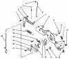 Toro 72102 (269-H) - 269-H Lawn and Garden Tractor, 1996 (6900001-6999999) Ersatzteile ENGINE CONTROLS
