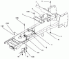 Toro 72102 (269-H) - 269-H Lawn and Garden Tractor, 1996 (6900001-6999999) Ersatzteile FRAME