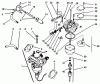 Toro 72102 (269-H) - 269-H Lawn and Garden Tractor, 1996 (6900001-6999999) Ersatzteile FUEL SYSTEM