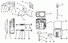 Toro 72102 (269-H) - 269-H Lawn and Garden Tractor, 1996 (6900001-6999999) Ersatzteile HEAD/VALVE/BREATHER