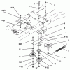 Toro 72102 (269-H) - 269-H Lawn and Garden Tractor, 1996 (6900001-6999999) Ersatzteile HYDRO DRIVE COMPONENTS