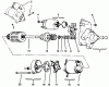 Toro 72102 (269-H) - 269-H Lawn and Garden Tractor, 1996 (6900001-6999999) Ersatzteile STARTING SYSTEM