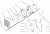 Toro 72102 (269-H) - 269-H Lawn and Garden Tractor, 1997 (7900001-7999999) Ersatzteile AIR INTAKE/FILTRATION
