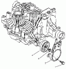 Toro 72102 (269-H) - 269-H Lawn and Garden Tractor, 1997 (7900001-7999999) Ersatzteile BRAKE