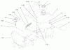 Toro 72102 (269-H) - 269-H Lawn and Garden Tractor, 1997 (7900001-7999999) Ersatzteile FUEL TANK AND HYDRO RESERVOIR