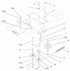 Toro 72102 (269-H) - 269-H Lawn and Garden Tractor, 1997 (7900001-7999999) Ersatzteile HYDRO DRIVE COMPONENTS