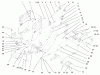 Toro 72102 (269-H) - 269-H Lawn and Garden Tractor, 1997 (7900001-7999999) Ersatzteile LIFT LEVER AND HEIGHT OF CUT