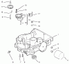 Toro 72102 (269-H) - 269-H Lawn and Garden Tractor, 1997 (7900001-7999999) Ersatzteile OIL PAN/LUBRICATION