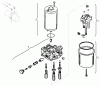 Toro 72102 (269-H) - 269-H Lawn and Garden Tractor, 1997 (7900001-7999999) Ersatzteile PUMP ASSEMBLY