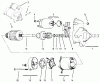 Toro 72102 (269-H) - 269-H Lawn and Garden Tractor, 1997 (7900001-7999999) Ersatzteile STARTING SYSTEM