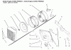 Toro 72106 (270-H) - 270-H Lawn and Garden Tractor, 1999 (9900001-9999999) Ersatzteile AIR INTAKE / FILTRATION