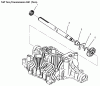Toro 72106 (270-H) - 270-H Lawn and Garden Tractor, 1999 (9900001-9999999) Ersatzteile AXLE SHAFT