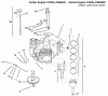 Toro 72106 (270-H) - 270-H Lawn and Garden Tractor, 1999 (9900001-9999999) Ersatzteile CRANKCASE