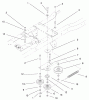 Toro 72106 (270-H) - 270-H Lawn and Garden Tractor, 1999 (9900001-9999999) Ersatzteile HYDRO DRIVE COMPONENTS
