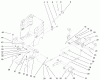 Toro 72106 (270-H) - 270-H Lawn and Garden Tractor, 1999 (9900001-9999999) Ersatzteile LIFT LEVER & H.O.C. ASSEMBLY