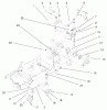 Toro 72106 (270-H) - 270-H Lawn and Garden Tractor, 1999 (9900001-9999999) Ersatzteile POWER LIFT ASSEMBLY