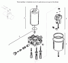 Toro 72106 (270-H) - 270-H Lawn and Garden Tractor, 1999 (9900001-9999999) Ersatzteile PUMP ASSEMBLY