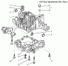 Toro 72106 (270-H) - 270-H Lawn and Garden Tractor, 1999 (9900001-9999999) Ersatzteile TRANSAXLE CASE